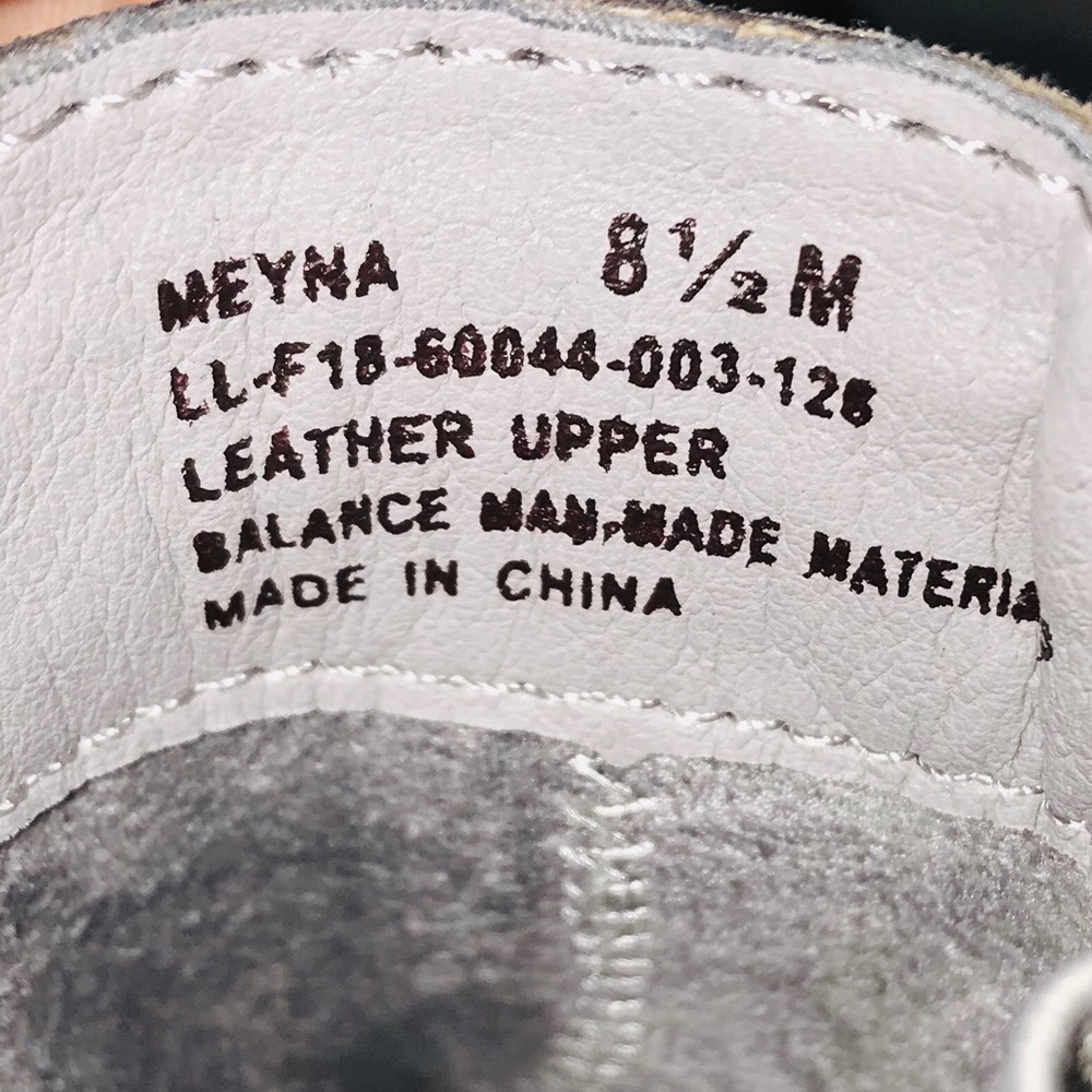 NWOT Lucca Lane Meyna Leather Boots - Picture 7 of 9